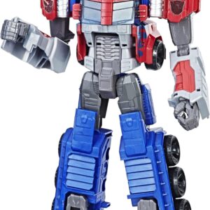 Transformers Toys Heroic Optimus Prime Action Figure – Timeless Large-Scale Figure, Changes into Toy Truck – Toys for Kids 6 and Up, 11-inch (Amazon Exclusive)