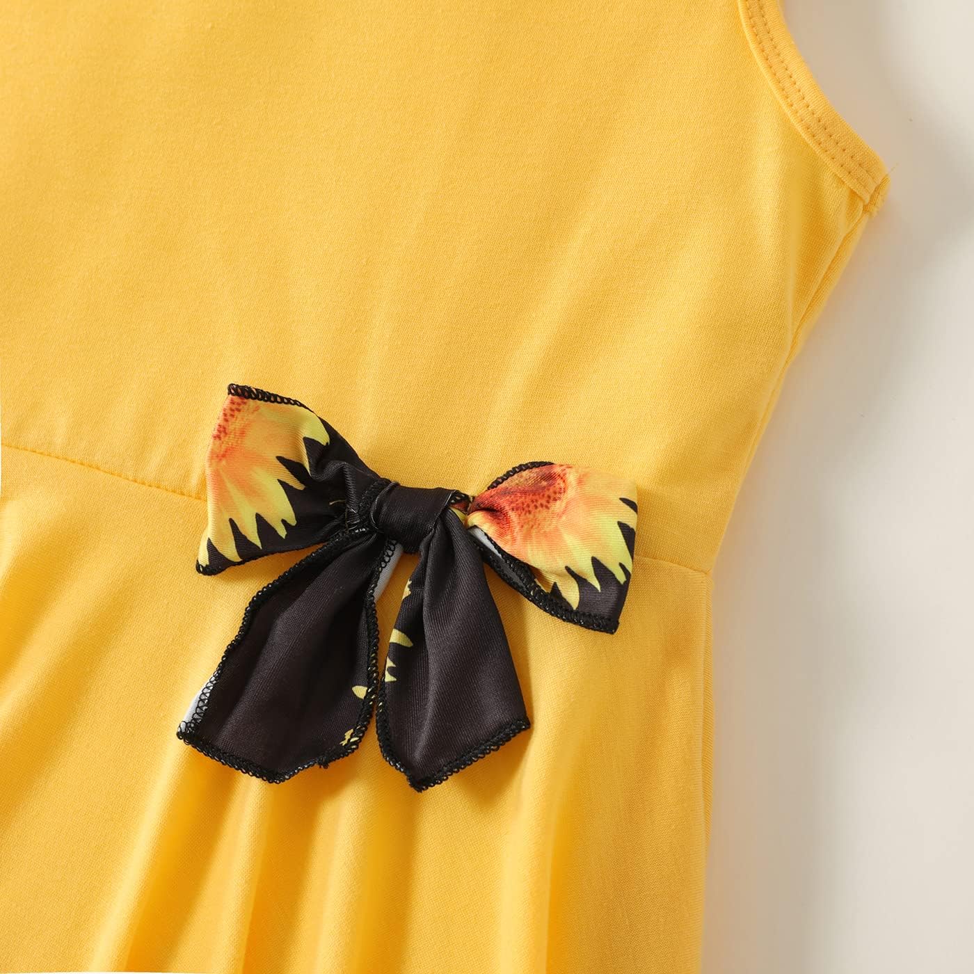 PATPAT Girls Summer 2 Piece Outfits 4-12Y Butterfly Bow Sleeveless Tunic Tops and Floral Print Shorts Cute Clothes - Image 8