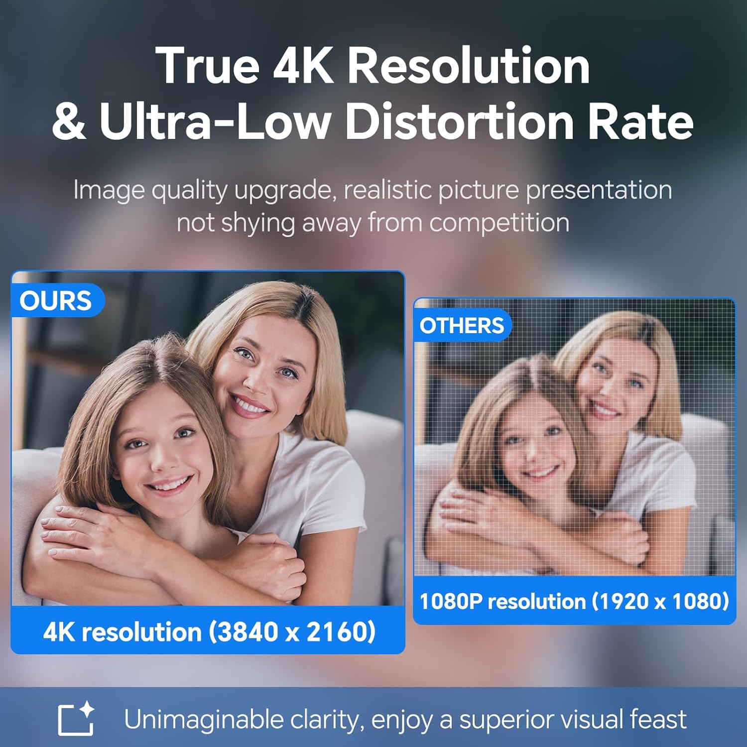 N newline 4K Webcam for PC, 4K UHD USB Webcam with Microphone, New Upgraded Auto Focus, Low Distortion, Privacy Cover, PC Camera for Zoom, Skype, Teams, Laptop, Conferencing, Calling, NewEye 60s - Image 2