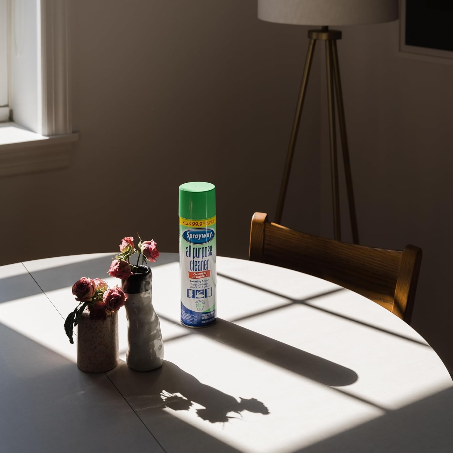 Sprayway All Purpose Disinfectant Cleaner, Foaming Action, 19 Ounce - Image 8