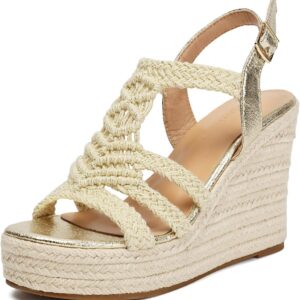 Espadrille Wedge Sandals for Women Platforms & Wedges