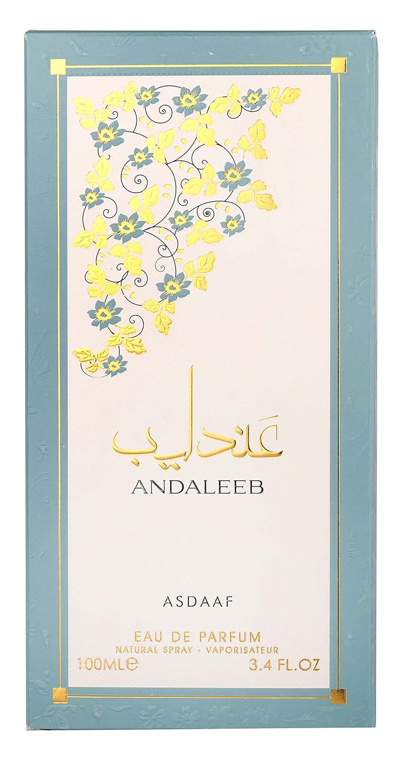 Lattafa Asdaaf Andaleeb for Unisex Eau de Parfum Spray, 3.4 Ounces / 100 ml - Image 3