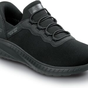 Skechers Hands Free Slip Ins Women’s Squad Chaos MaxTrax Soft Toe SRO Athletic