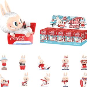 POP MART The Monsters Coca-Cola Series, 10PCs Blind Box Figures, Random Design Action Figures Collectible Toys Home Decorations, Holiday Birthday Gifts, Whole Set