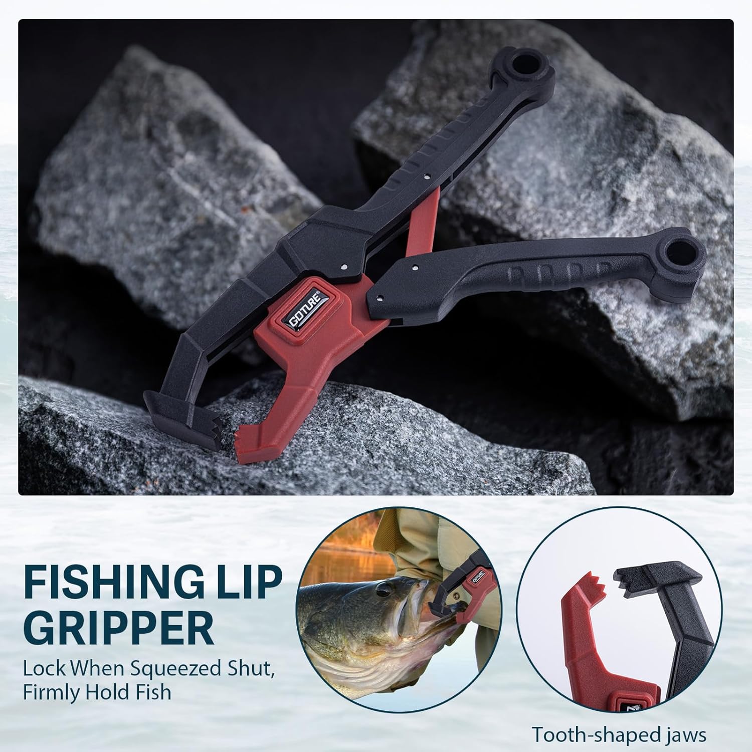 Goture Fishing Lures with Tackle Box and Fishing Tool Kit Set for Men Women, Include Fish plier, Fish Ruler, Fishing Gripper, Weigh Scale with Gift Box - Image 4