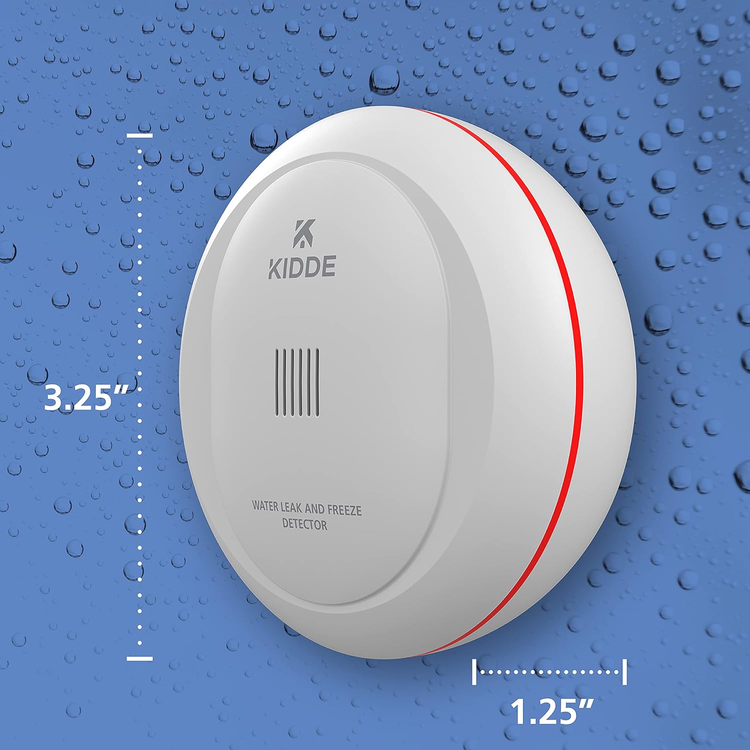 Kidde WiFi Water Leak Detector & Freeze Alarm, Alexa Device, Smart Leak Detector for Homes with App Alerts,White - Image 10