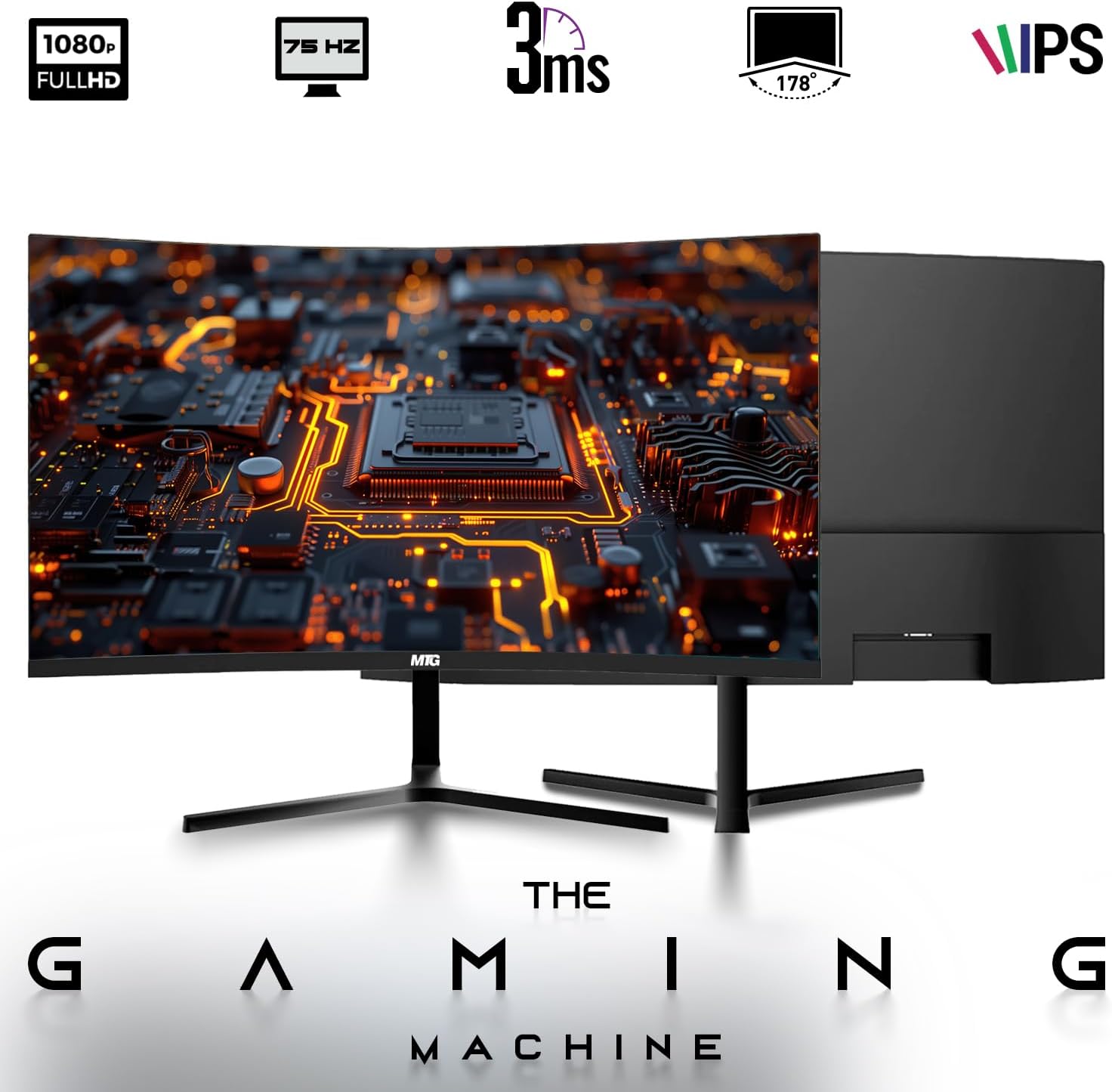 MTG Khuno Gaming Tower PC- Intel Core i5-8th Gen, GTX 1660S 6GB 192bits, 16GB ARGB Ram, 256GB Nvme, 27 Inch Curve Monitor, Gaming Kit Combo, Webcam, Win 11 Home - Image 5