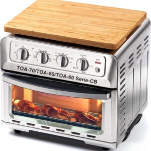 Umilife Cutting Board Compatible with TOA-70/TOA-65/TOA-60 Series Air Fryer (Oven Excluded), Accessories for Convection Toaster Oven, Creates Storage Space, Protects Cabinet Cupboard