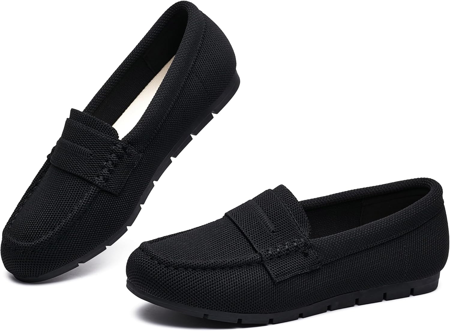 Loafers for Women Comfortable Slip on Work Flats Shoes Womens Dressy Casual Walking Shoes - Image 5