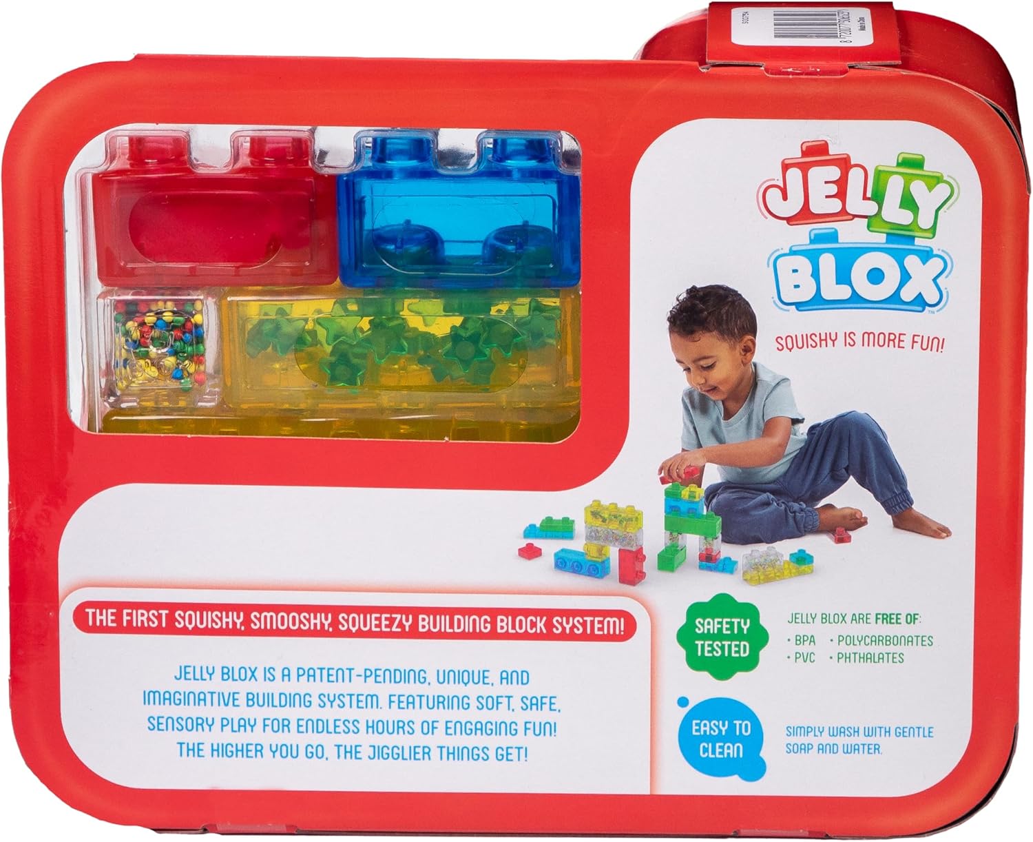 Goliath Jelly Blox Creative Kit | Includes 20 Blocks | Toddler & Preschool Building Blocks Kids Can Squeeze, Stretch, Squish | MESH ACCREDITED | Safety Tested & Ouch-Free | Sensory Play Toy Ages 2+ - Image 4