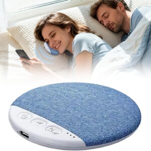 Pillow Speakers for Sleeping,2026 New Bluetooth Under Pillow Speaker with White Noise Imer Wireless Sleep Aid with Stereo Bass Private Sleep Headphones(Blue)
