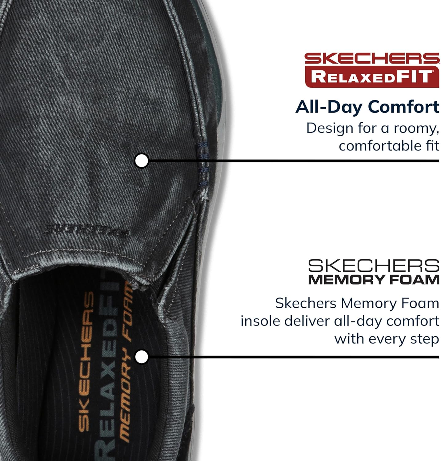 Skechers Men's Expected Avillo Relaxed-Fit Slip-On Loafer - Image 2