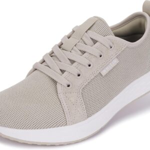 WHITIN Women’s Wide Toe Box Walking Shoes | Wide Width Fashion Tennis Sneakers | Zero Drop & Rubber Outsole