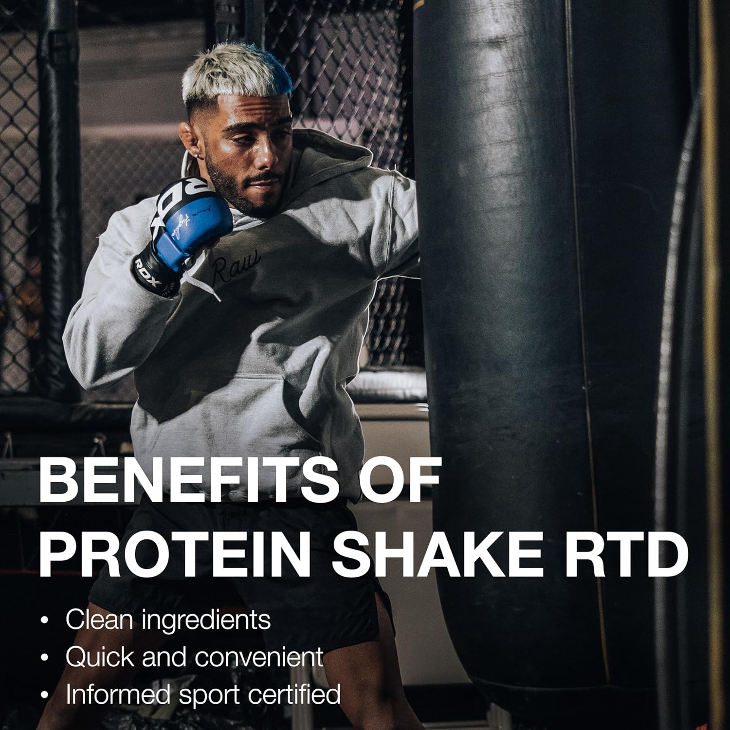 RAW Ready-to-Drink Protein Shake, Vanilla - RTD Protein Drinks with Grass-Fed Whey Protein Isolate for Post-Workout - Zero-Sugar & Gluten-Free Meal Replacement Drink & Breakfast Shake, 12 Fl Oz - Image 5