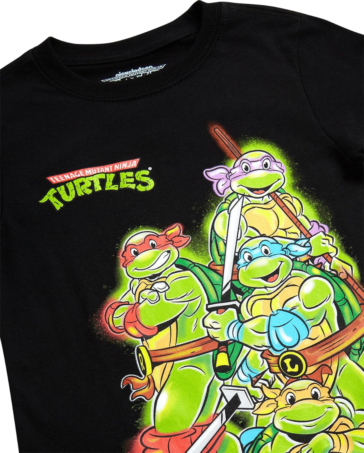 Teenage Mutant Ninja Turtles Boys T Shirts - 2 Pack TMNT Short Sleeve Graphic Tee Shirts for Toddlers and Big Boys (3T-16) - Image 4