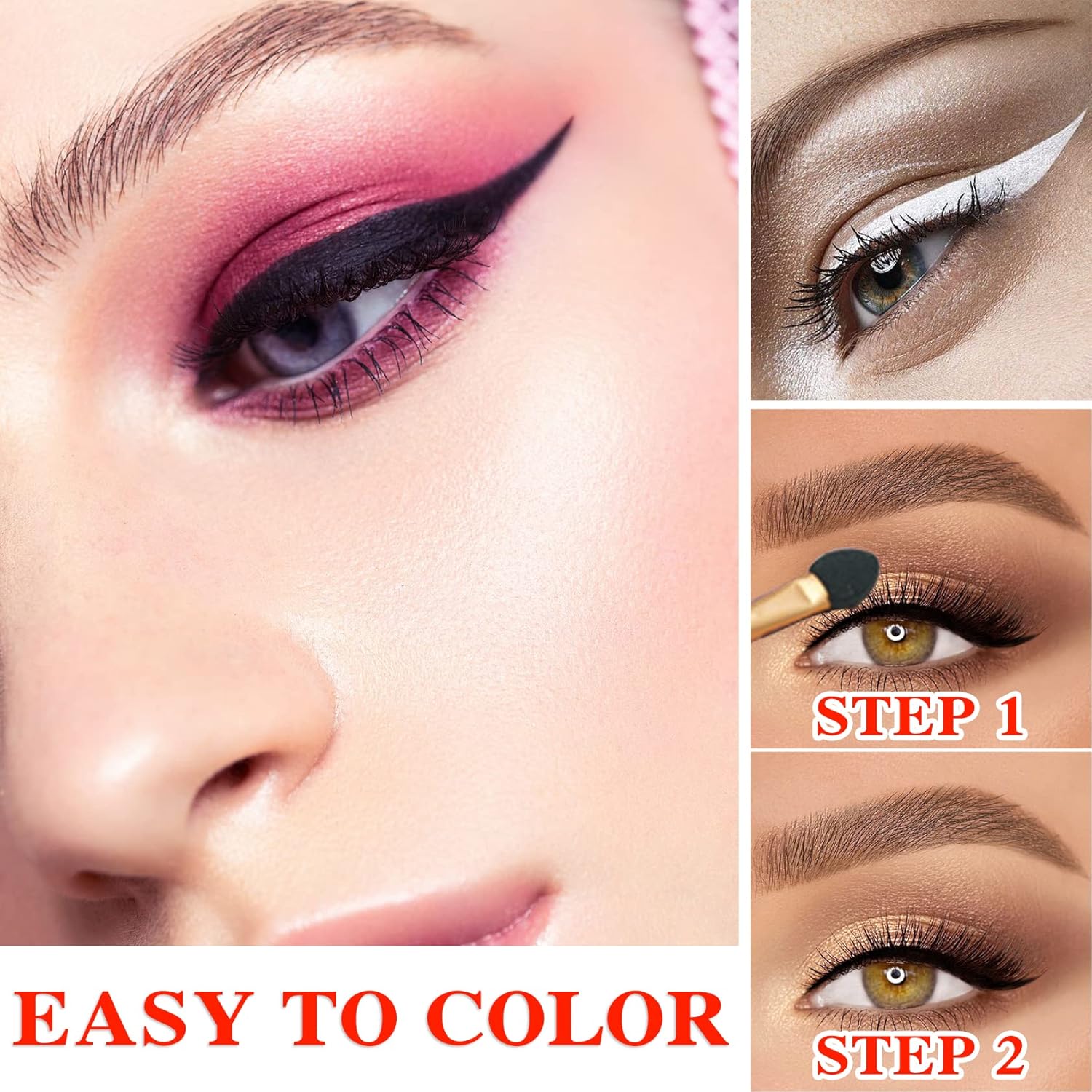 Matte 12 Colors Makeup Naked Eyeshadow Palette,Nude Matte Eyeshadow Palette,Natural Pigment Eye Shadow Pallete Set Long Lasting & Waterproof Smokey Eye Professional Beauty Makeup Kit - Image 6