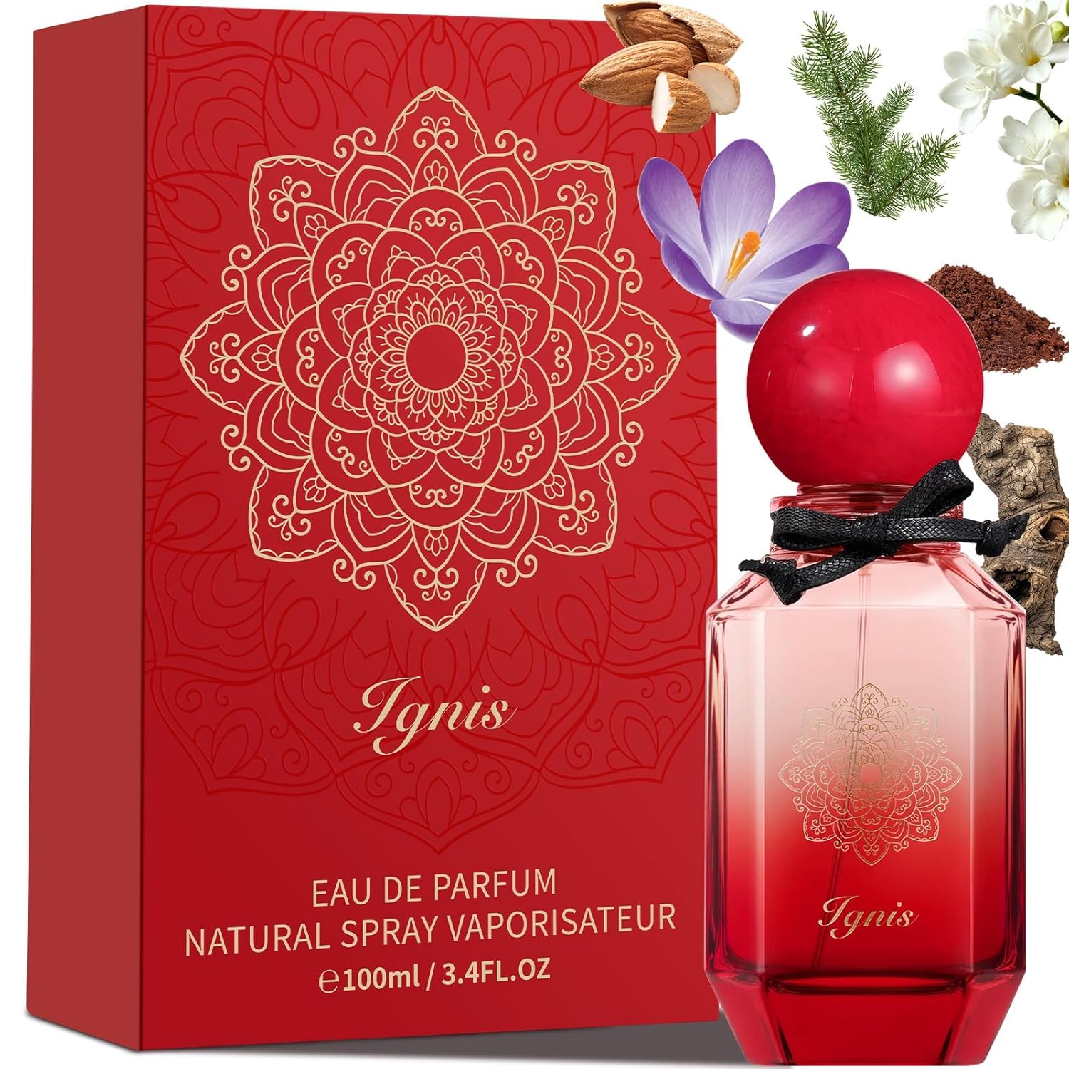 Inspired by B.accarat R.ouge 540 - Eau De Parfum - No.9 Spray 3.4 Fl Oz (100ml) - Long-Lasting Perfume For Women & Men, Paraben Free, Vegan, Clean Ingredients, Unisex - Image 8