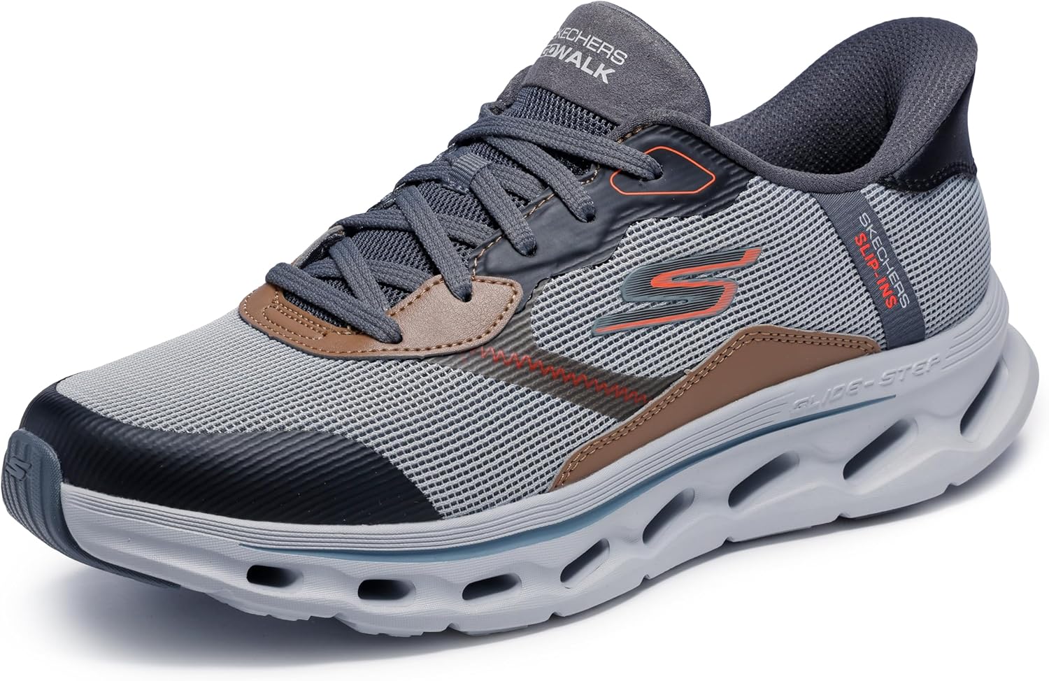 Skechers Mens Men's Hands Free Slip-ins Go Walk Glide-Step 2.0 - Zac Sneaker