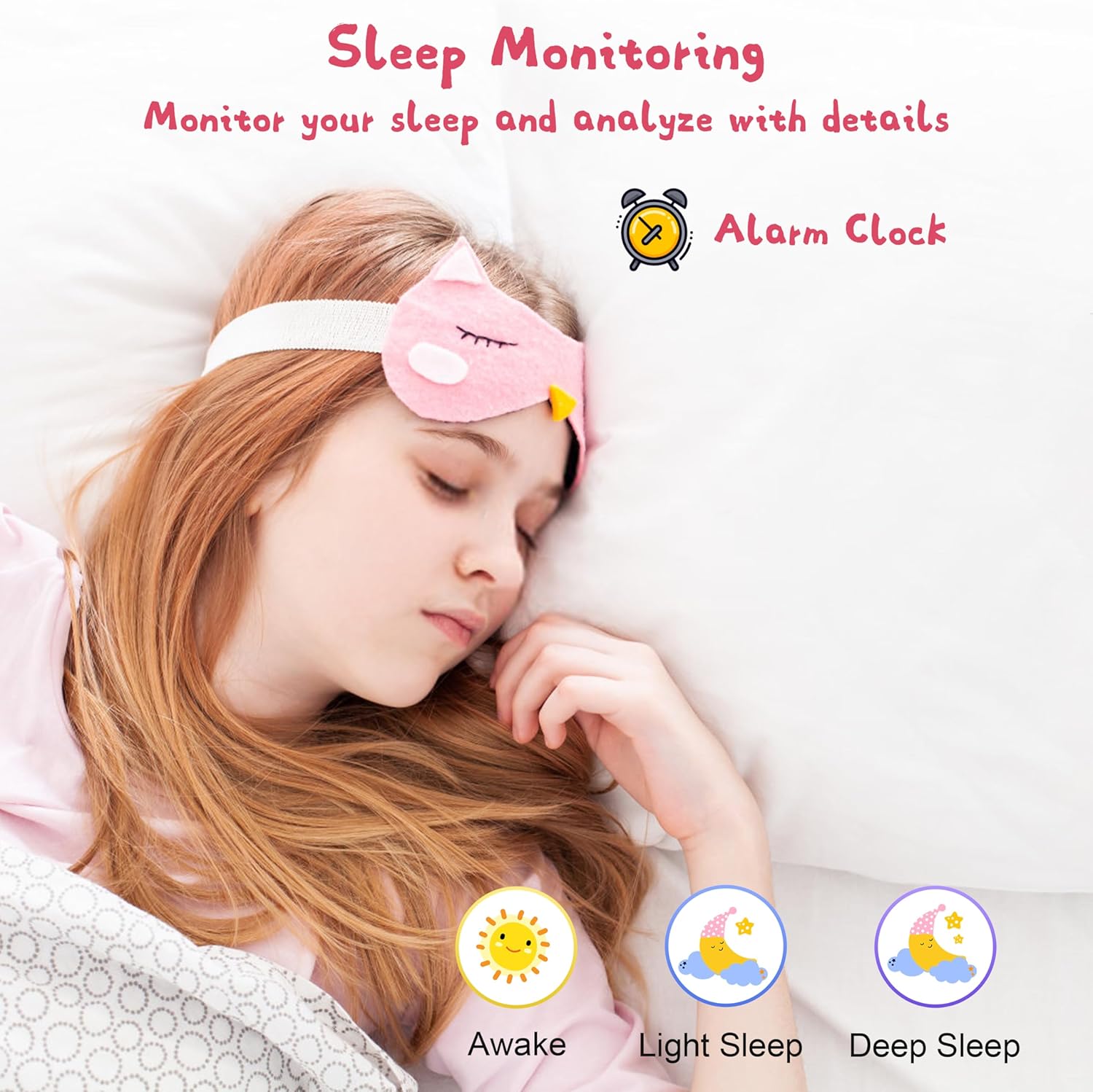 KALINCO Kids Smart Watch for Boys Girls Teens, IP68 Waterproof Swimming Smartwatch, 1.8" Fitness Activity Tracker Watch with 100 Sports Modes, Make Call/Answer, Heart Rate, Sleep Monitor, Alarm - Image 2