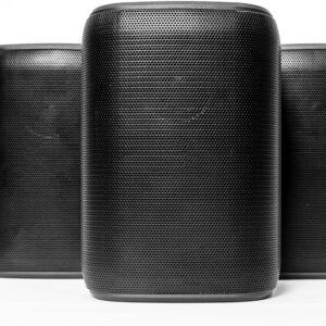 Rocksteady Stadium 2: Four Speakers Bundle – Immersive, connectible, and up to 150 ft of Range. Up to 30 Hours of Battery Life.