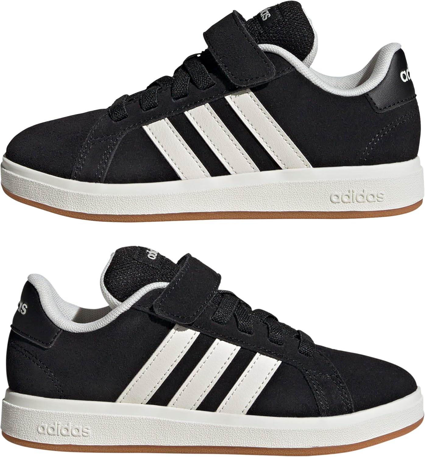 Adidas Unisex-Child Grand Court 00s Elastic Lace & Strap - Image 7