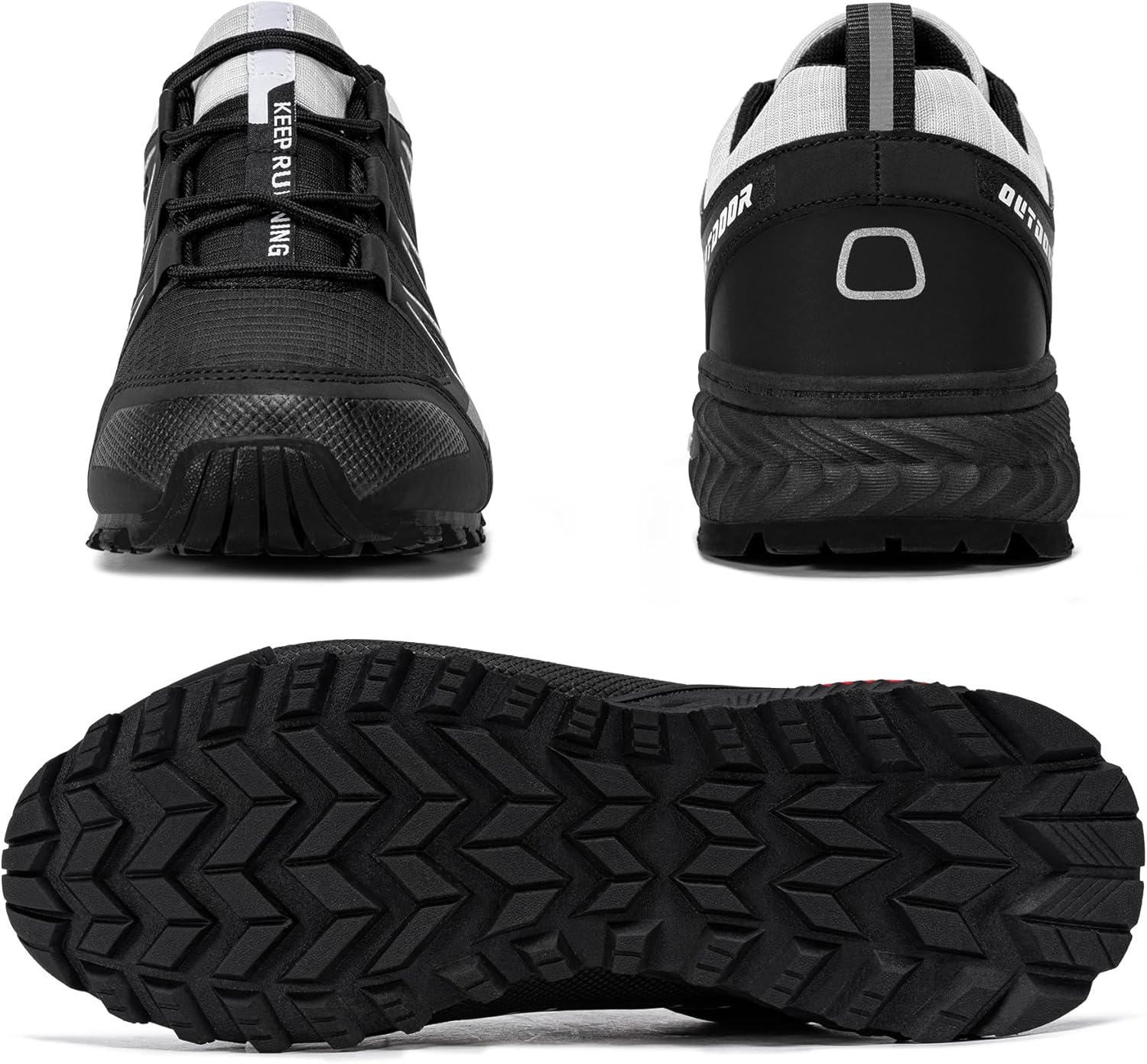 Men's Trail Running Shoes Waterproof Lightweight Non-Slip Walking Hiking Sneakers Men Outdoor - Image 6