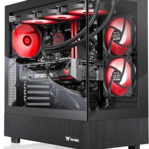 Thermaltake LCGS View 9897X-270 Gaming Desktop (AMD Ryzen™ 7 9800X3D, 32GB 6400MT/s DDR5 RGB Memory, AMD Radeon™ RX 9070 XT, 2TB NVMe M.2, WiFi, Windows 11) V27B-B850-97X-LCS