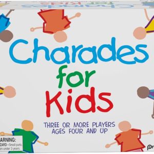 Pressman Charades for Kids – The ‘No Reading Required’ Family Game, 5″