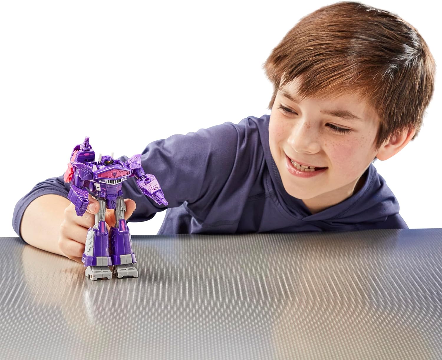 Transformers Decepticon Commander 3-Pack of 5-Inch Robot Action Figures for Boys and Girls, Starscream, Shockwave & Soundwave, Interactive Toys for Kids Ages 6 and Up (Amazon Exclusive) - Image 8