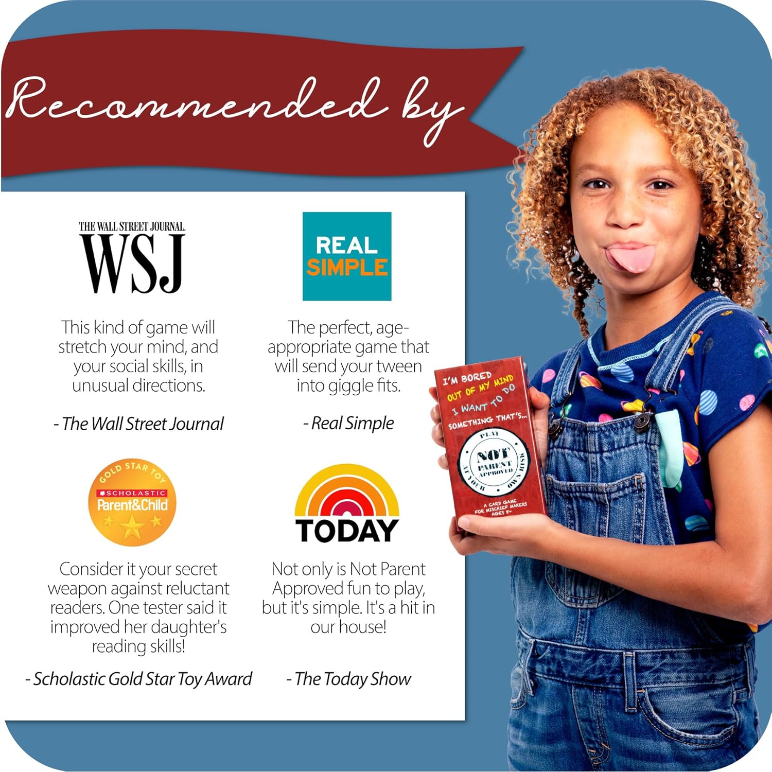 Not Parent Approved - The Hilarious Family Game Night Card Game for Kids, Teens & Tweens, The Perfect Funny Christmas & Birthday Gift for Boys & Girls - Image 7