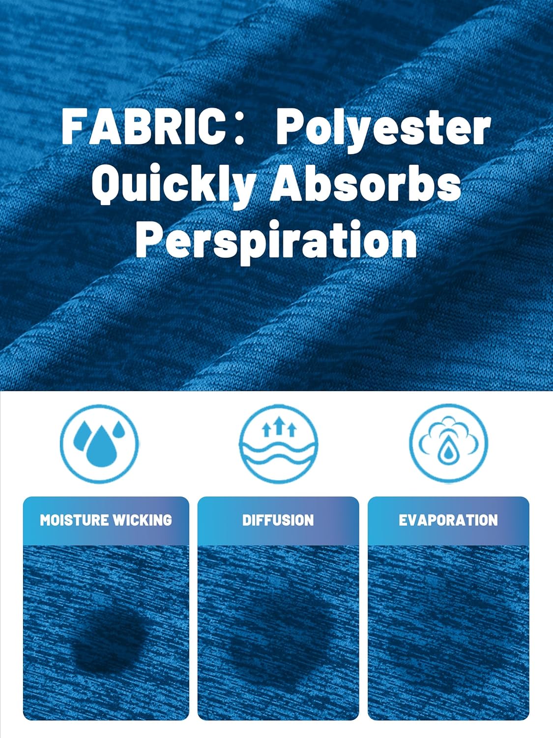 TACVASEN Mens Workout Shirts Short Sleeve Athletic Dry Fit Tshirts Shirts Running Gym Crewneck T-Shirts - Image 7