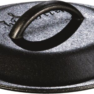 Lodge Pre-Seasoned Cast Iron Lid – Cast Iron Lid for Skillet, Grill Pan, Griddle, and Dutch Oven – 8 Inch
