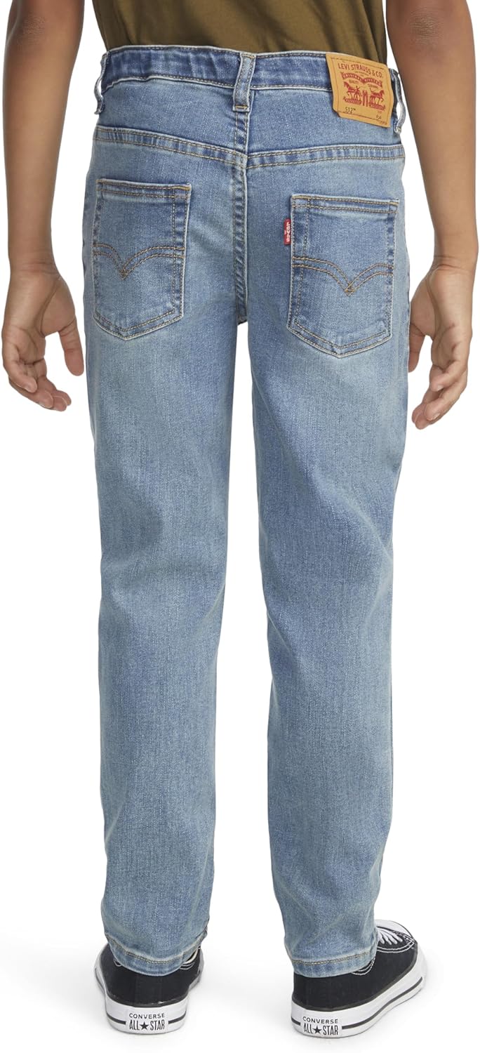 Levi's Boys 512 Skinny Taper Fit Performance Jeans - Image 6