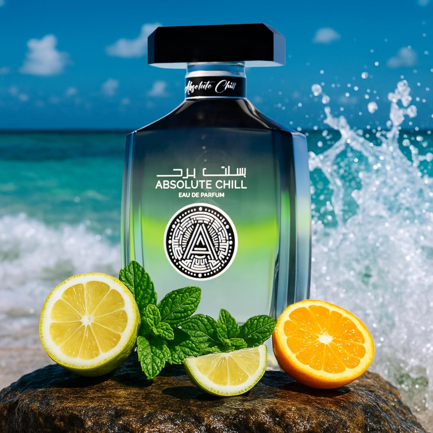 Absolute Chill 100ml EDP – Citrus Mint Perfume for Men & Women | Green Lemon, Mint, Orange, Blackcurrant | Summer Fresh Long-Lasting Fragrance - Image 6
