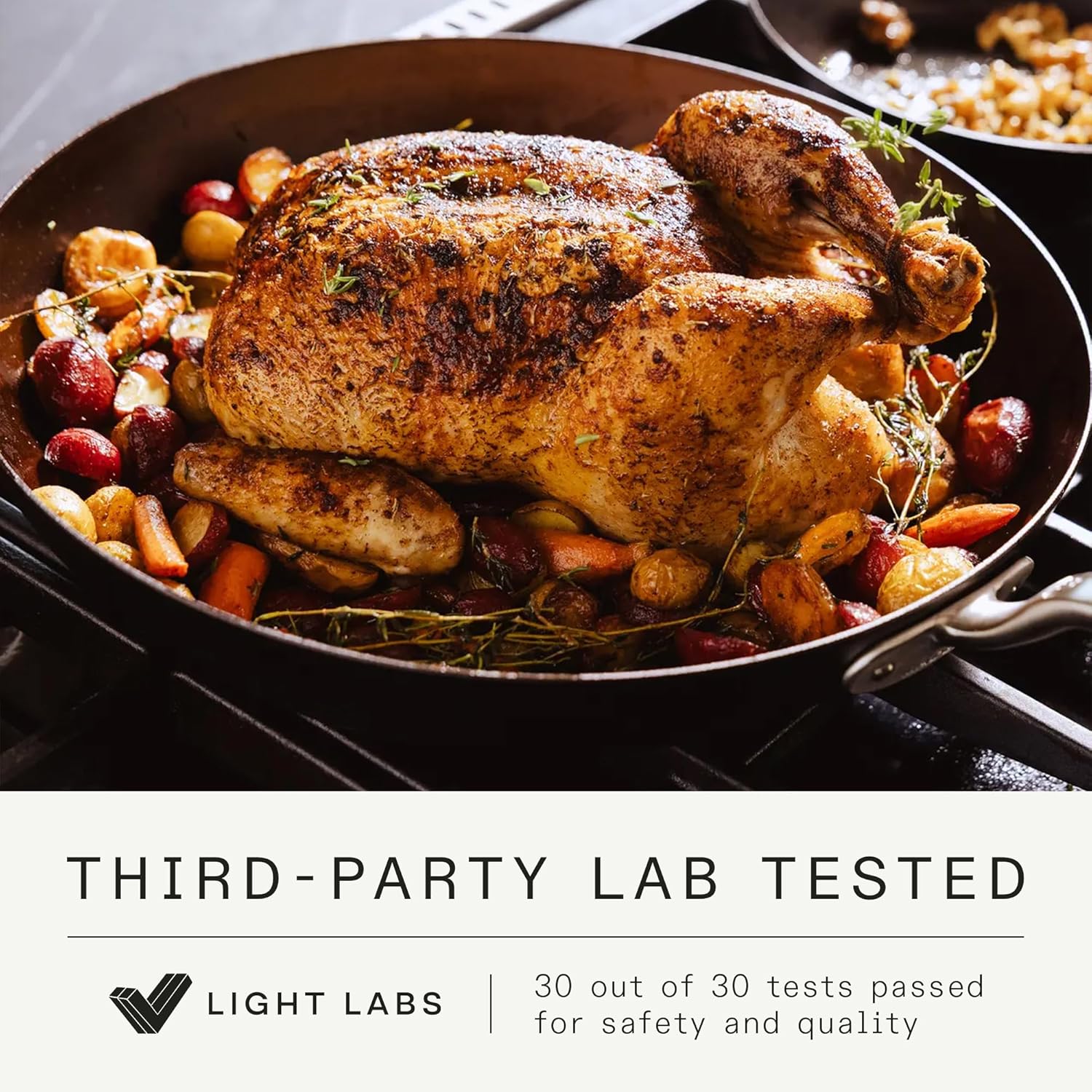 Made In Cookware - 3 Piece (Includes 8",10",12") Seasoned Blue Carbon Steel Frying Pan - (Like Cast Iron, but Better) - Professional Cookware - Crafted in Sweden - Induction Compatible - Image 2