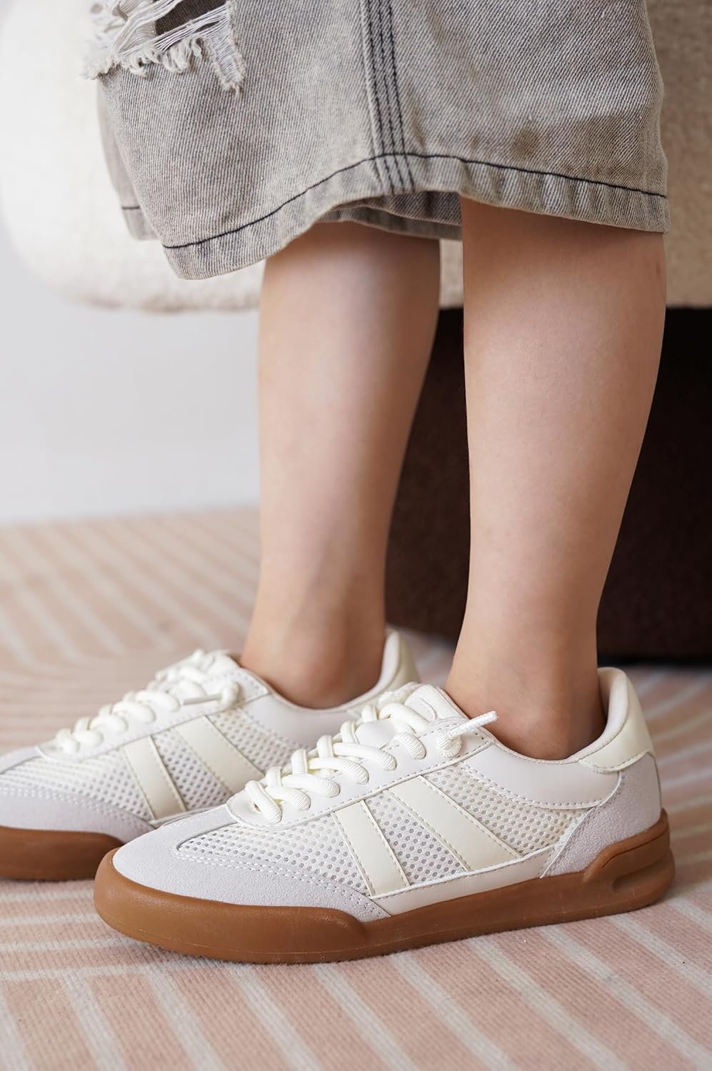 Project Cloud Kids Shoes for Girls & Boys - Easy Slip On Shoes with Memory Foam Insole - Non Slip and Lightweight Kids Sneakers for Boys & Girls (Little Verdy) - Image 2