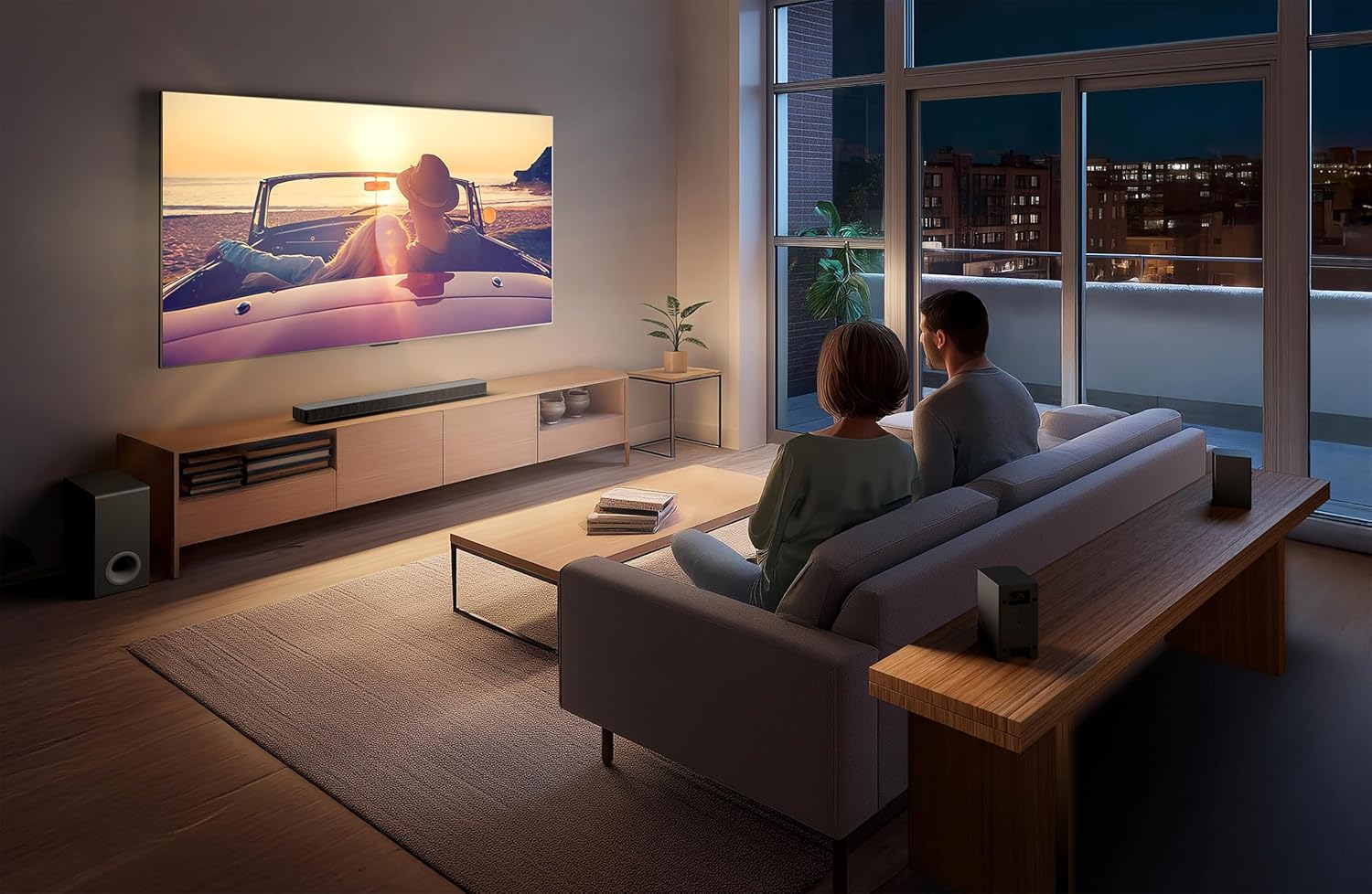 LG S80TR 5.1.3 ch. OLED evo TV Matching Home Theater Soundbar with Rear Surround Speakers and Wireless Subwoofer, Wow Orchestra, Dolby Atmos, WOWCAST Built-in (2024 Model) - Image 3