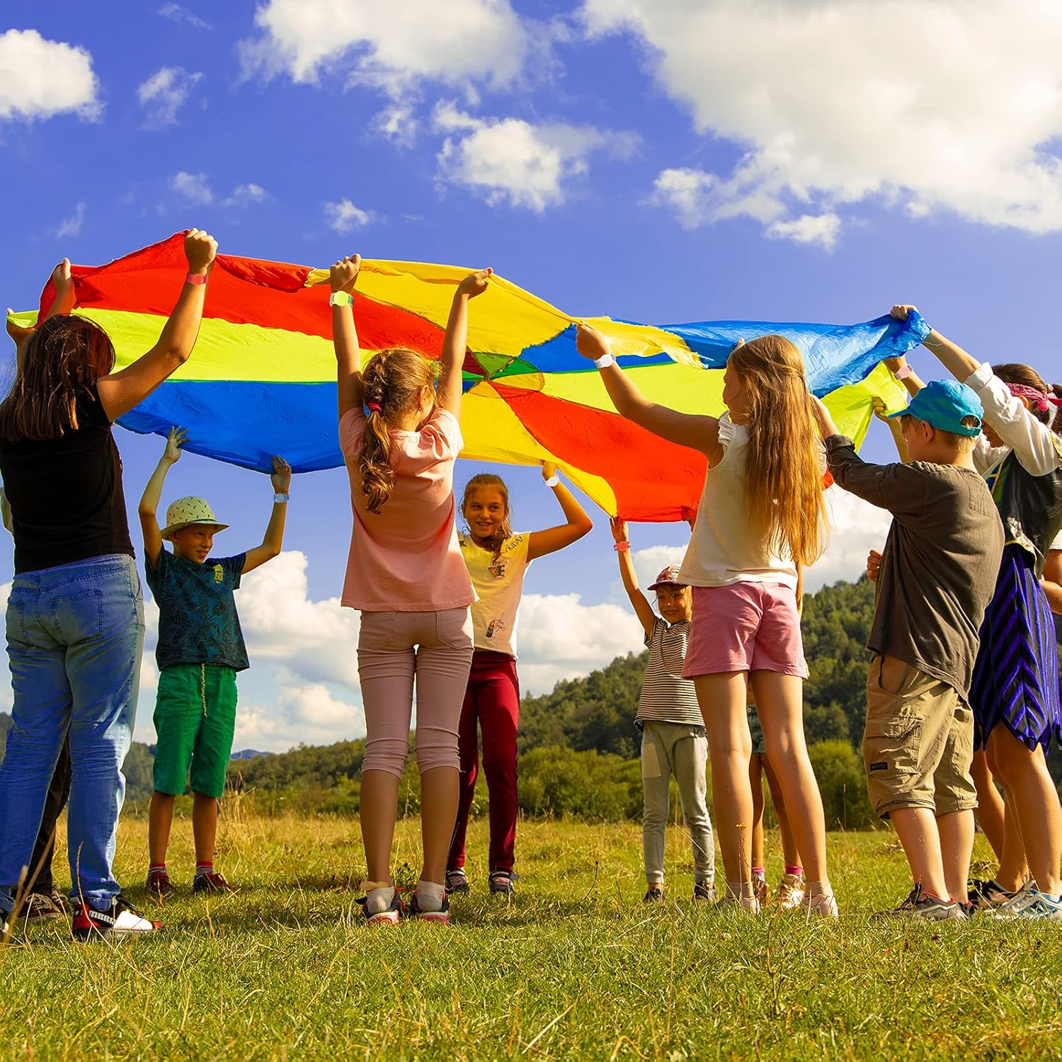 2 Pack Kids Wristband for AirTag, Nylon Watch Band GPS Tracker Holder Protective Case Compatible with Apple Air Tag, Adjustable Anti-lost Bracelet for Toddler Baby Children Elders - Image 7