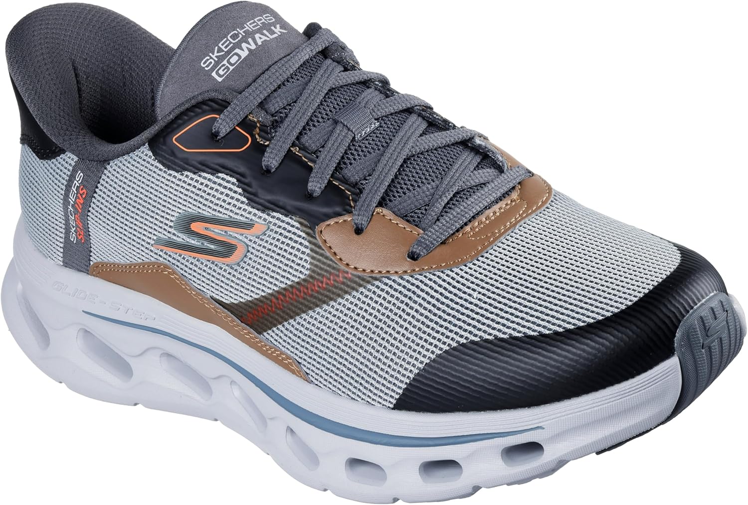 Skechers Mens Men's Hands Free Slip-ins Go Walk Glide-Step 2.0 - Zac Sneaker - Image 6