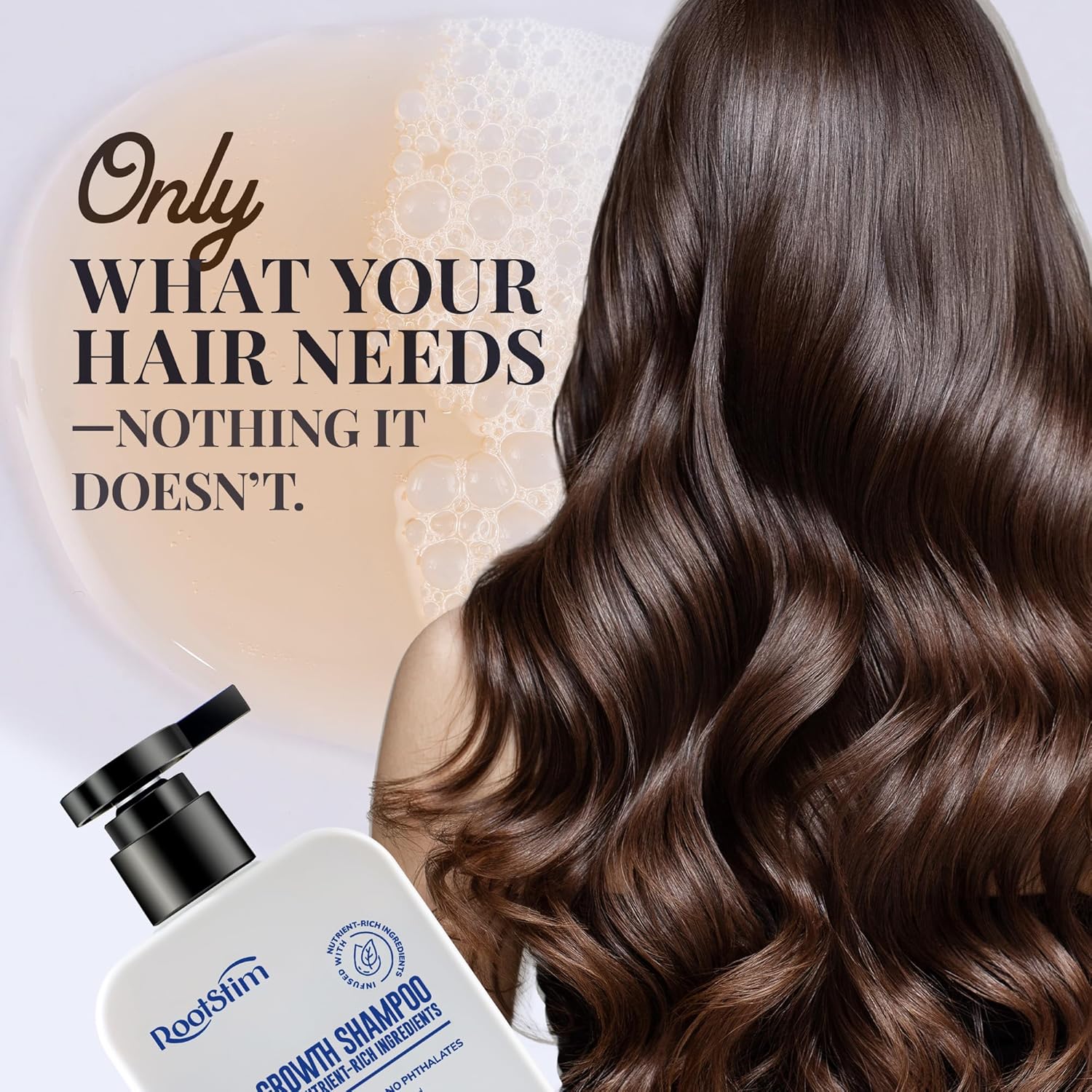 Biotin & Rosemary Shampoo for Hair Growth: Hair Loss Shampoo for Thinning Hair Infused with Nutrient Rich Ingredients for Hair thickening Sulfate Free 10 fl oz - Image 7