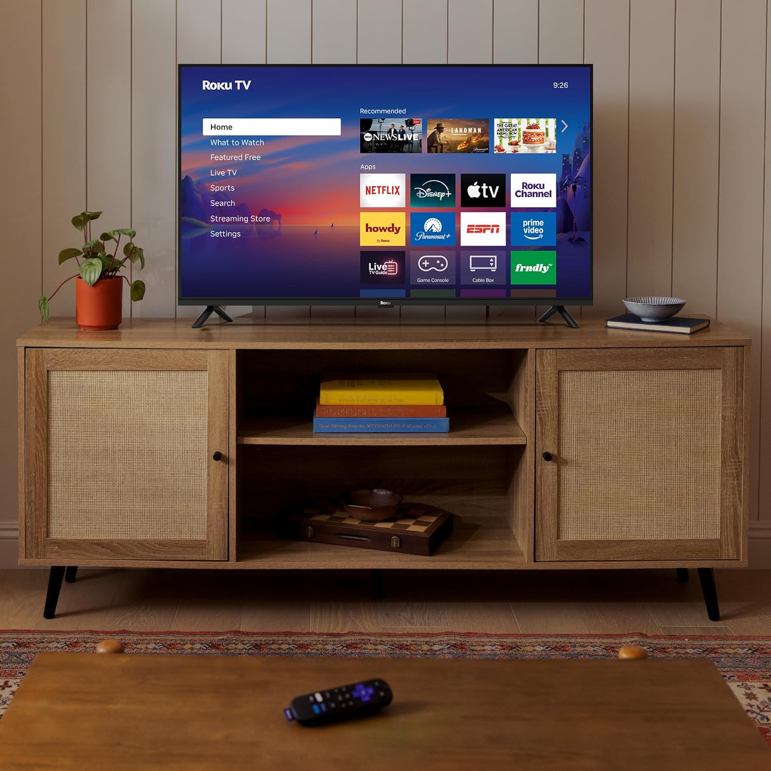 Roku Smart TV 2026 – 43-Inch Select Series, 4K HDR TV – RokuTV with Voice Remote – Flat Screen LED Television with Wi-Fi for Streaming Live Local News, Sports, & Movies – Bluetooth Headphone Mode - Image 12