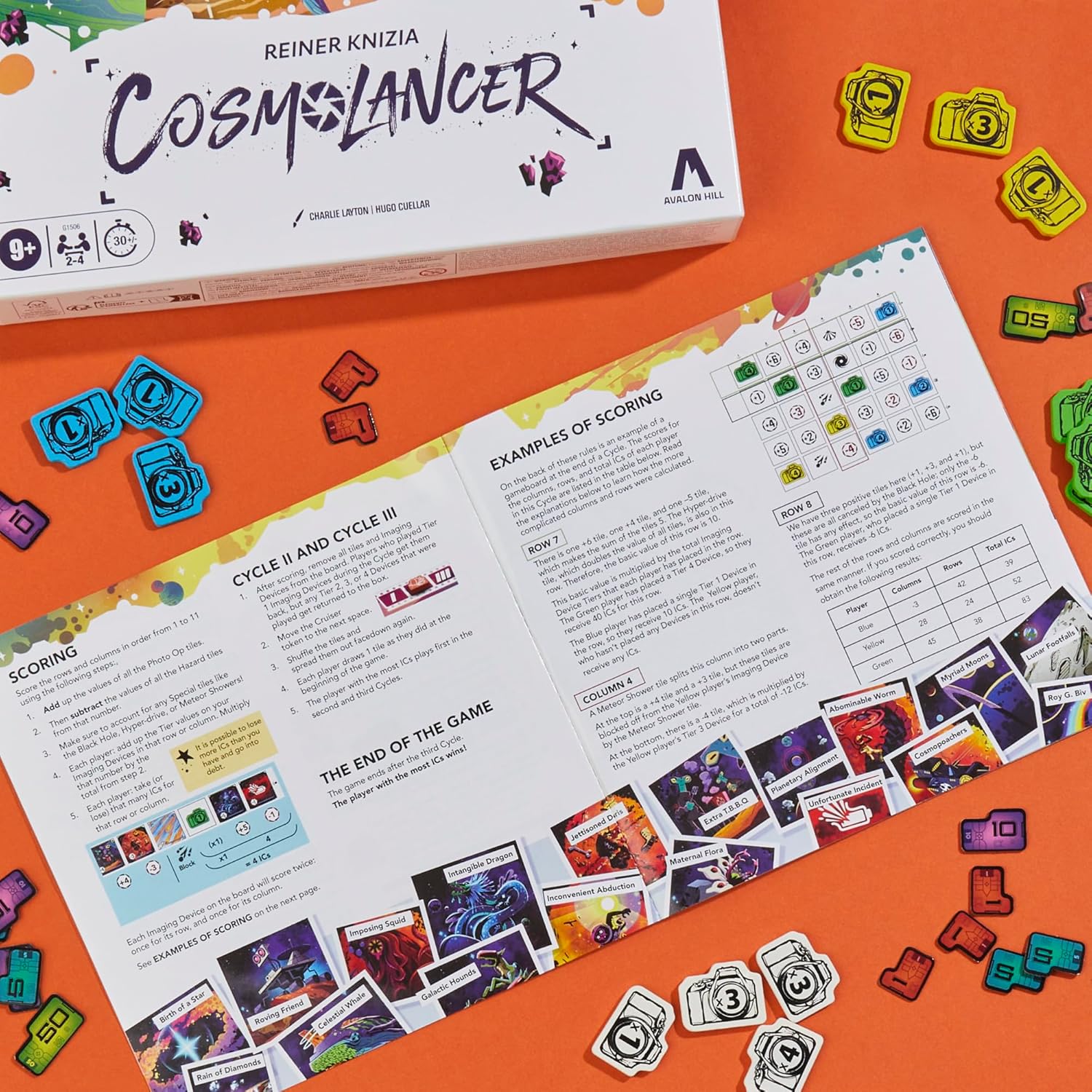 Cosmolancer Board Game | A Strategy Game by Reiner Knizia | Ages 9 and Up | 2 to 4 Players | 30 Mins. | Family Games for Kids, Teens, and Adults - Image 5