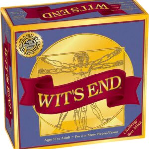 Wit’s End — A Smart, Mind-Bending Trivia & Brain Teaser Game That Will Challenge Your Wits & Knowledge — Adult & Family Night Fun