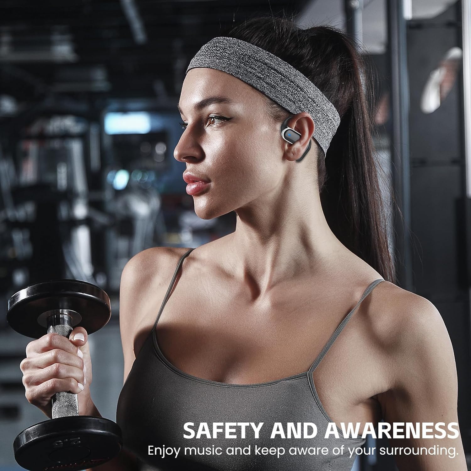 Wireless Earbuds, Bluetooth 5.4 Headphones, True Wireless Stereo Sound Earphones with Noise Cancelling Mic, Fast Charging, IPX7 Waterproof, Comfort Fit Ear Buds for Sports/Workouts/Travel (Deep Black) - Image 7