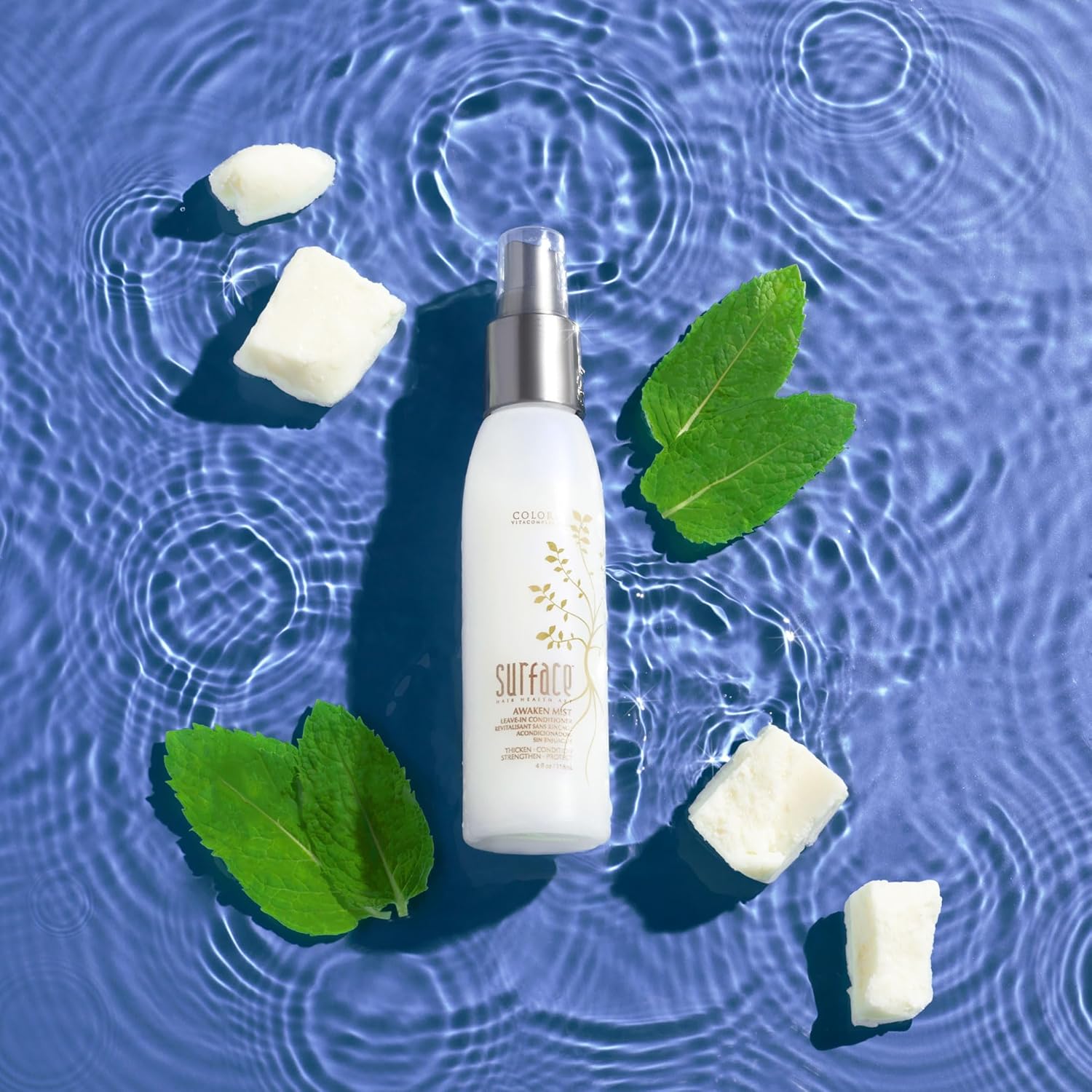 SURFACE Hair Awaken Mist Leave-In Conditioner and Detangler, Thicken, Condition and Protect, 4 Fl Oz - Image 3