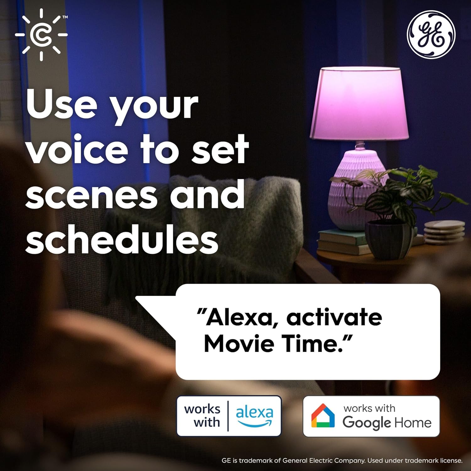 Cync GE A21 Smart LED Light Bulbs, Color Changing Room Decor, Bluetooth and WiFi Light Bulbs, 100W Equivalent, Work with Amazon Alexa and Google Home (4 Pack) - Image 4