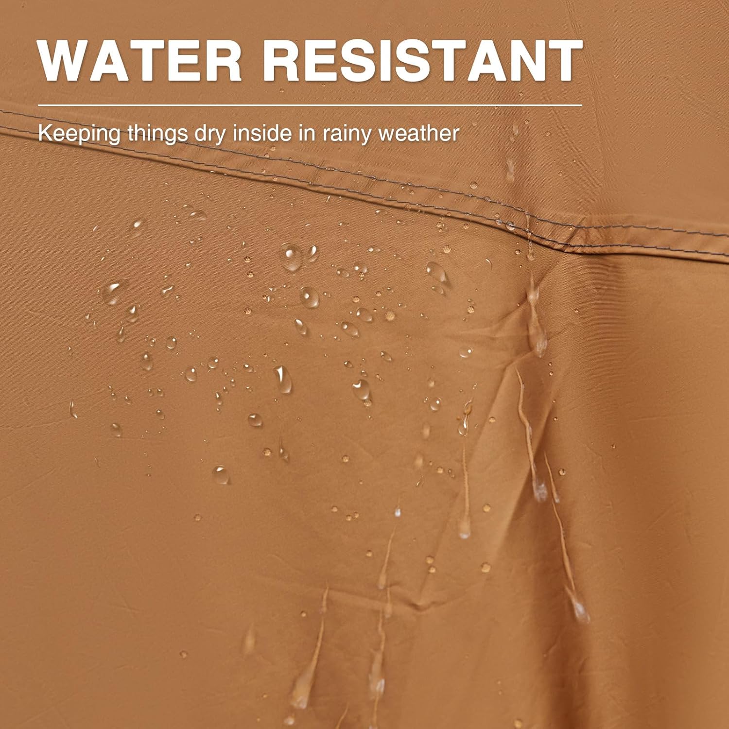 EVER ADVANCED 6 Person Camping Tent, Blackout Design Tent for Camping Instant Cabin Tents for Family with Rainfly, 60s Easy Setup, Water-Resistant - Image 4