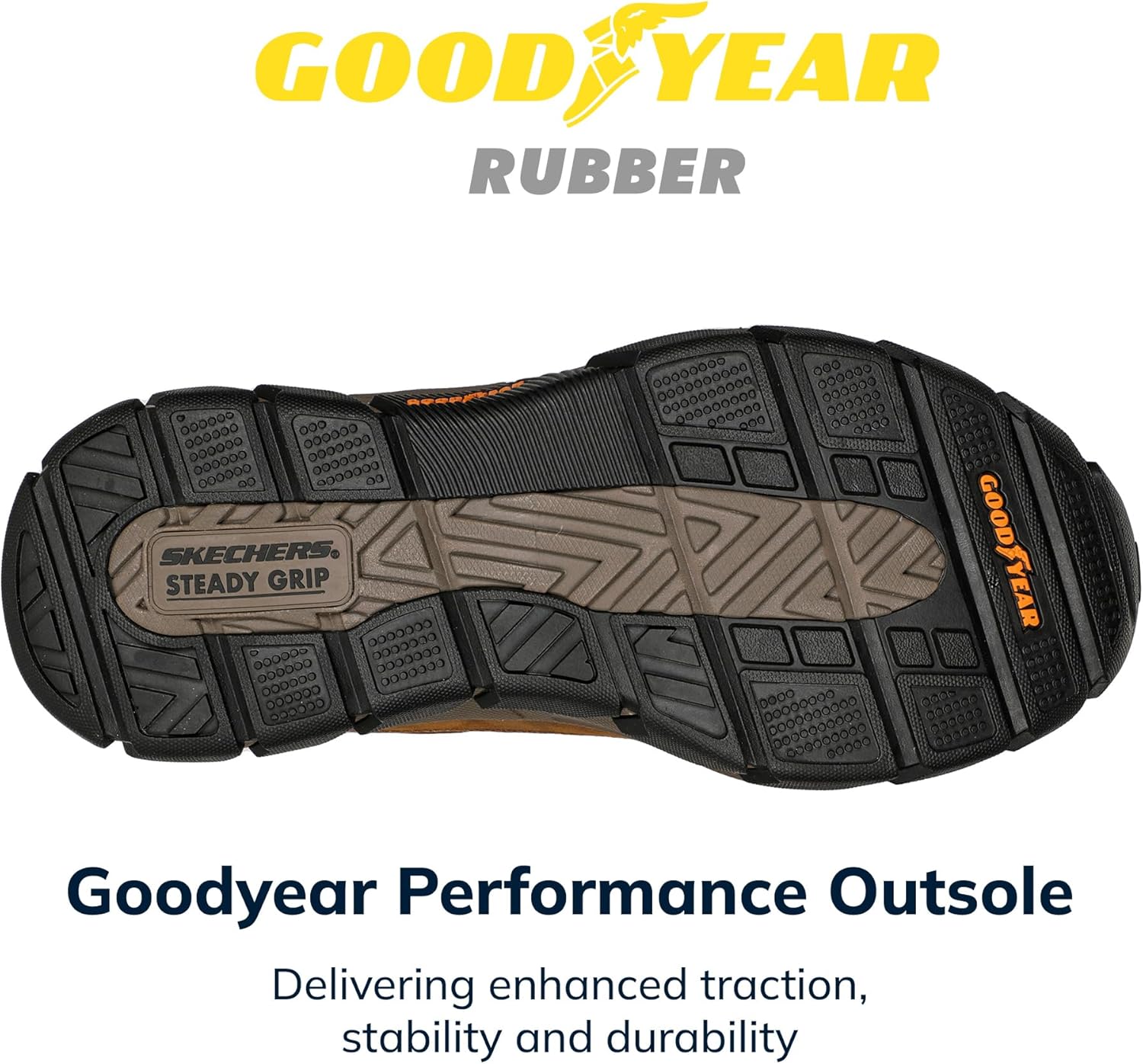 Skechers Men's USA Respected - Boswell Mid Top Leather Moc Toe Lace Up - Image 2