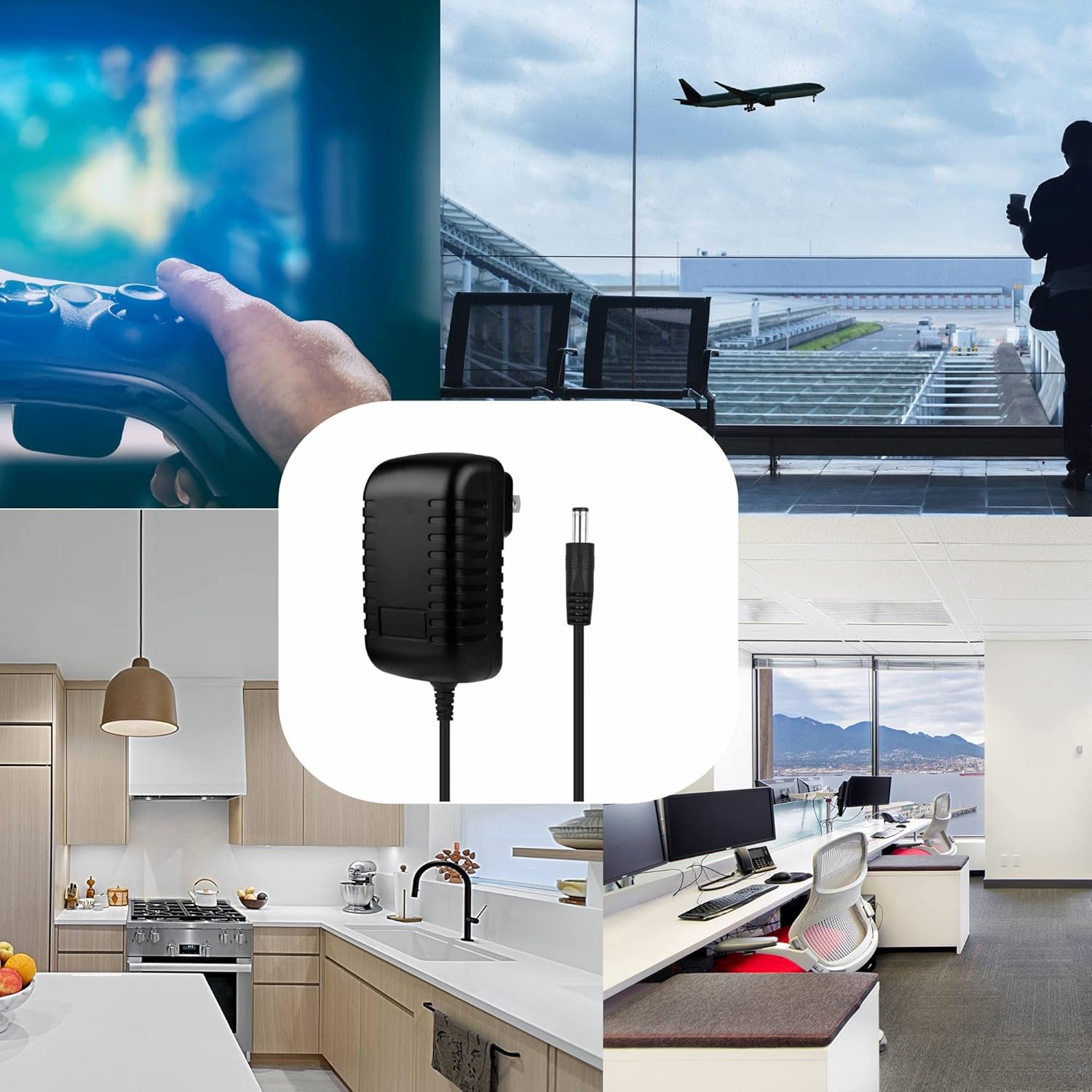 15V AC Adapter Compatible with RE78VS PA-1210-1AZ1 Amazon Echo Smart Speaker 21W Power Cord - Image 4