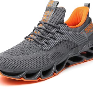 TSIODFO Men’s Running Walking Fashion Sneakers